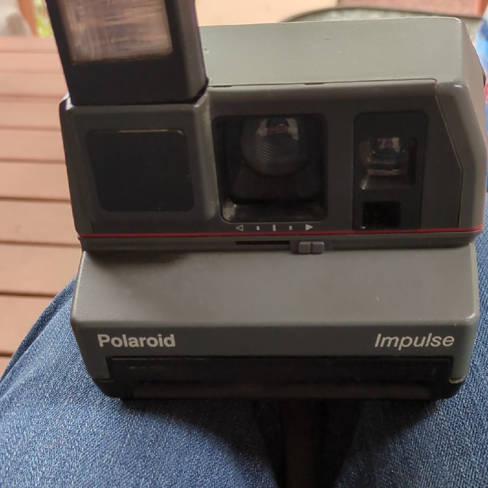Polaroid Gray Film Photography Camera